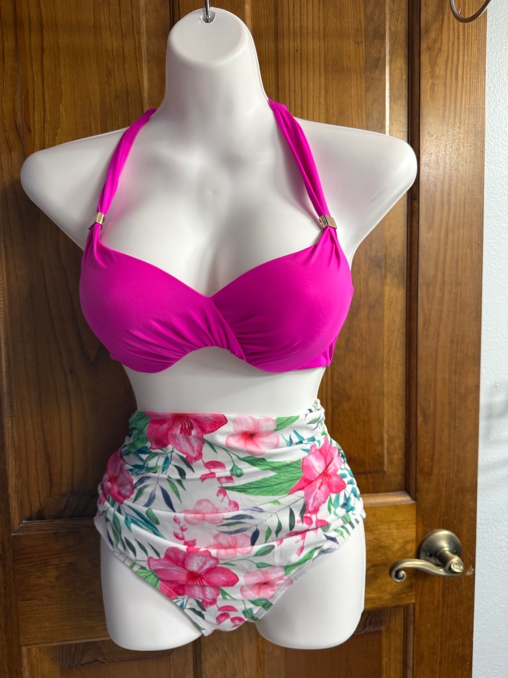 Victoria's Secret Bright Pink Bikini Top
